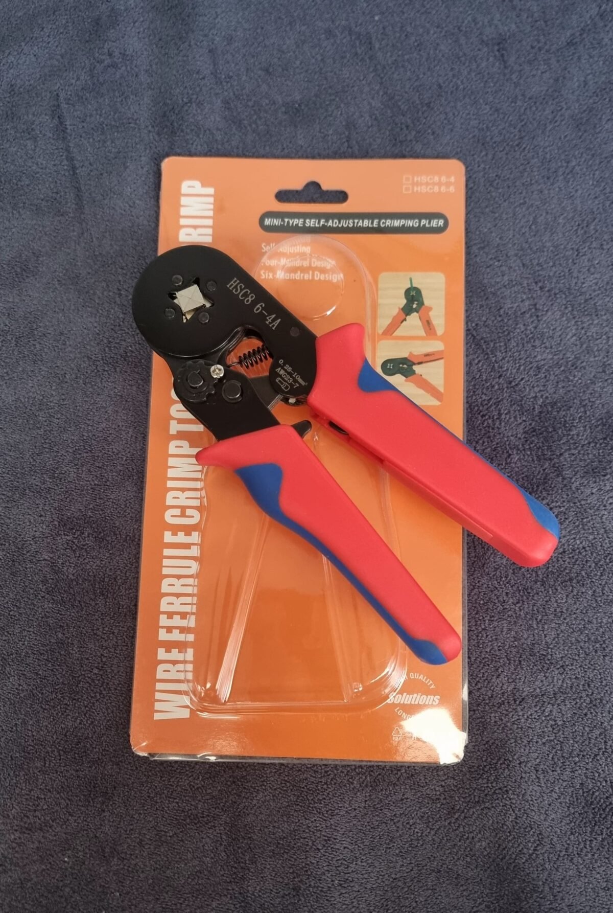 pince à sertir auto-ajustable fil électrique virole broche connecteurs de bornes outil de sertissage pince à main – Image 6