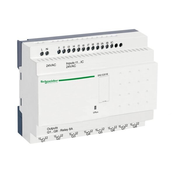 Zelio Logic-relais intelligent compact-20 E/S 24Vca-horloge-ss affichage
