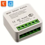 Mini interrupteur intelligent Wifi type 16A compatible avec l'application Alexa et Google Home pour contrôle à distance