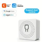 Mini interrupteur intelligent Wifi type 16A compatible avec l'application Alexa et Google Home pour contrôle à distance – Image 2