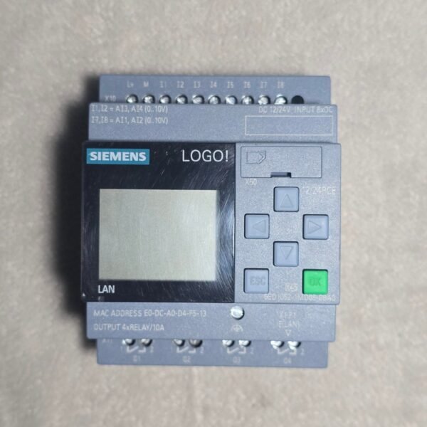 Module logique Siemens LOGO, 8 entrées , 4 sorties , Relais