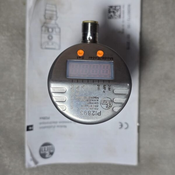 Capteur de Pression IFM PI2893 (-1...25 bar) Affleurant avec Afficheur - Maroc | Matelec