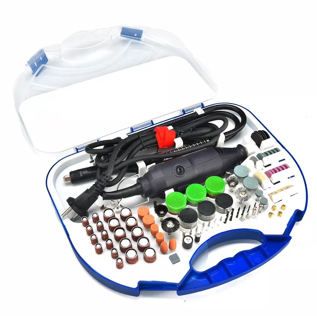 Mini perceuse 350w + 180 accessoires Mini perceuse 350w + 180 accessoires – Image 1