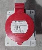 Prise Industrielle Encastrable 32A 3P+N+T IP44 - Scame 413.3267