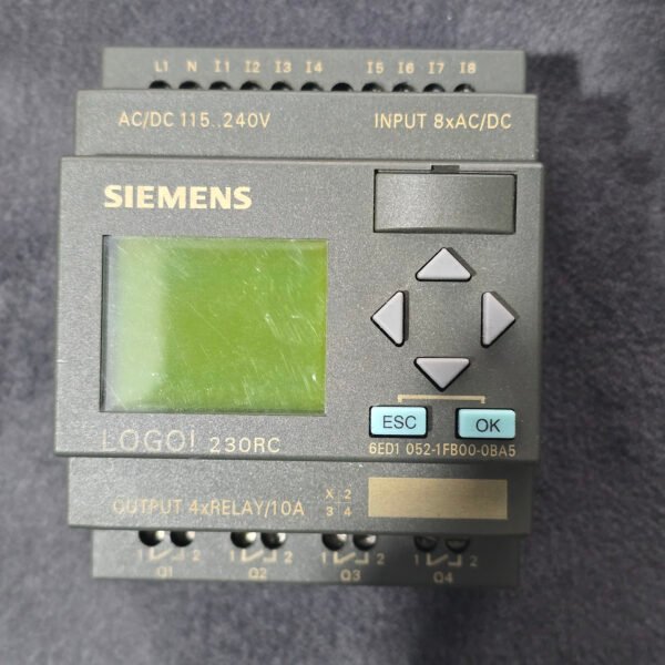 Siemens LOGO! 230RC (6ED1 052-1FB00-0BA5) | Matelec Maroc