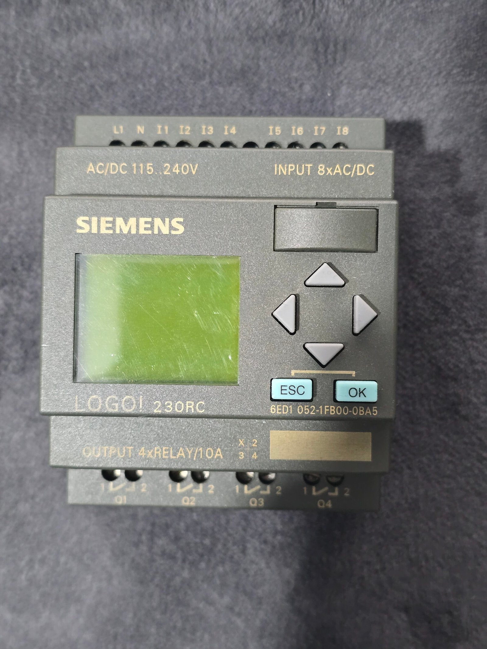 LOGO 6ED1052-1FB00-0BA5 MATELEC.MA Siemens LOGO! 230RC (6ED1 052-1FB00-0BA5) | Matelec Maroc – Image 1