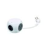 MULTIPRISE COMBIBALL 3X2P+T + CHARGEURS USB 2 TYPEA + 2 TYPE C - 3,4A MATELEC | MAROC – Image 3
