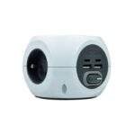 MULTIPRISE COMBIBALL 3X2P+T + CHARGEURS USB 2 TYPEA + 2 TYPE C - 3,4A MATELEC | MAROC – Image 2