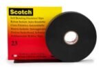 Rouleau de ruban isolant auto-amalgamant en caoutchouc EPR 3M Scotch 23 noir