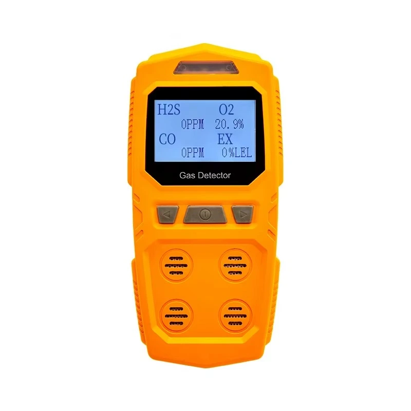 Détecteur de gaz portable 4 en 1 CO O2 H2S EX Détecteur de Gaz 4 en 1 Portable (CO, O2, H2S, EX) MATELEC | MAROC – Image 1