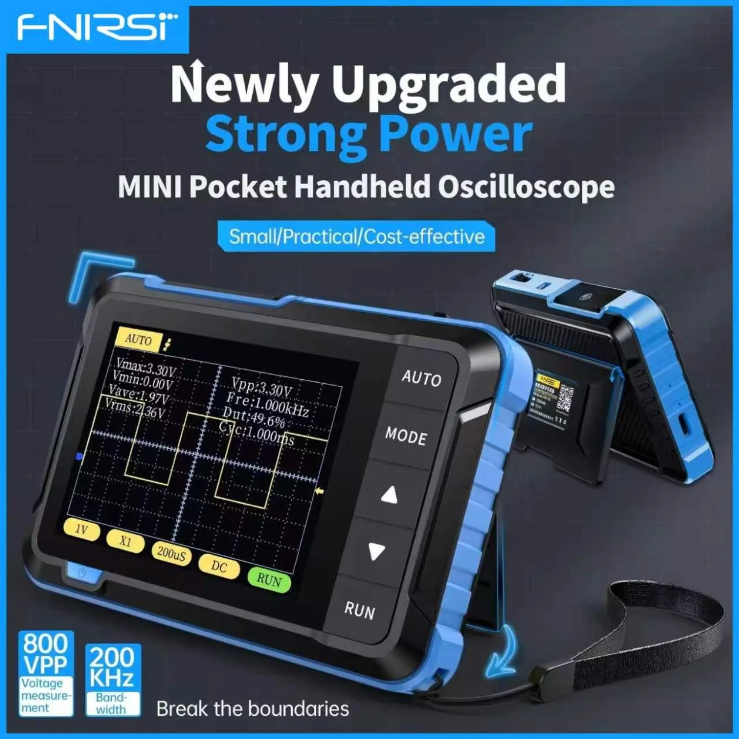 oscilloscope-numerique-portable-fnirsi-dso152 Oscilloscope Portable FNIRSI DSO152 | Matelec Maroc – Image 1